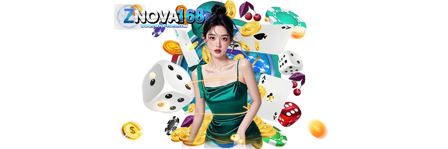 ZNOVA168 เว็บคาสิโนออนไลน์ รวมสล็อต ไพ่ และเกมเดิมพันครบวงจร เล่นง่าย จ่ายจริง
